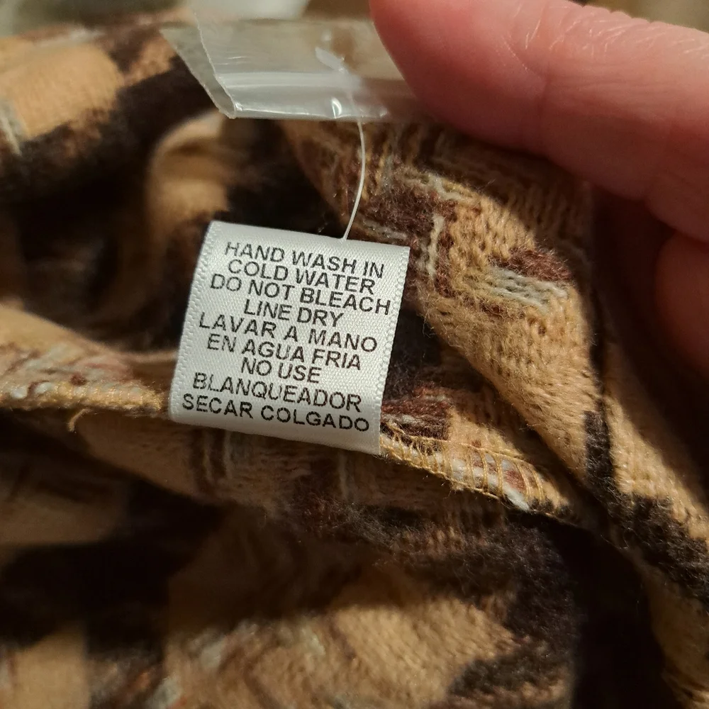 NWT Entro plaid oversized jacket - Picture 9 of 12